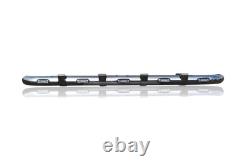 Grill Bar + LEDs For Kenworth K270 2014+ Chrome Stainless Steel Lamps Truck