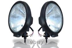 Grill Bar + Round Spot Lamps For Volvo FE 2013+ Polished Stainless Steel Truck