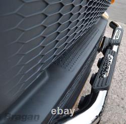 Grill Bar + Round Spot Lamps + Step Pad For Volvo FL 2006+ Stainless Steel Truck