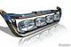 Grill Bar + Side Leds For Mercedes Atego 2007+ Stainless Steel Front Light Truck