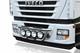 Grill Bar + Spot For Iveco Stralis Cube Hi-way Active Day Stainless Steel Truck