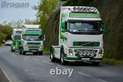 Grill Bar + Step Pads For Volvo FH Series 2&3 Polished Stainless Steel Truck bar