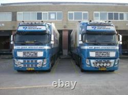 Grill Bar + Step Pads For Volvo FH Series 2&3 Polished Stainless Steel Truck bar