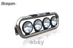 Grill Light Bar B For MAN TGX 2015-2020 Euro 6 Stainless Steel Truck Front Tube