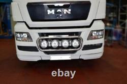 Grill Light Bar B For MAN TGX 2015-2020 Euro 6 Stainless Steel Truck Front Tube
