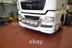 Grill Light Bar Type C For MAN TGX 2015-2020 Euro 6 Stainless Steel Truck Front