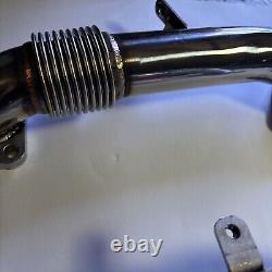 HIGH FLOW 304SS Upgraded Replacement Up Pipes For 17-24 6.6L L5P Duramax Diesel