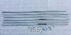 HOOD Trim Strips with Clips for 1941-46 Chevrolet Trucks Set 30 Pcs FREE SHIPPING
