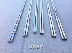 HOOD Trim Strips with Clips for 1941-46 Chevrolet Trucks Set 30 Pcs FREE SHIPPING