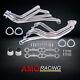 Headers Fit Chevy Gmc Pickup Truck Blazer C10 1966-1987 Silver Stainless Steel