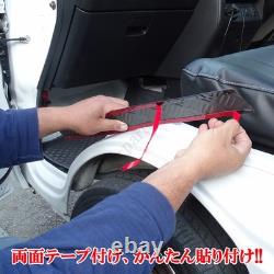 Hijet Truck Jumbo S500 S510P Metal Step Guard Set Left/Right Stainless Steel