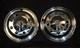 Hino 258lp Truck 19.5 8 Lug Polished Stainless Steel Wheel Simulator Covers (2)