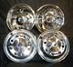 Hino 258lp Truck 19.5 8 Lug Polished Stainless Steel Wheel Simulators 4 Hole