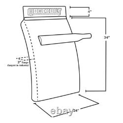 Hodgebuilt 34 430 stainless steel quarter fender kit pair universal truck new