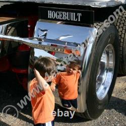 Hodgebuilt 34 430 stainless steel quarter fender kit pair universal truck new