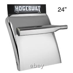 Hogebuilt 24 430 stainless steel quarter fender kit pair universal truck new