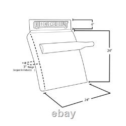 Hogebuilt 24 430 stainless steel quarter fender kit pair universal truck new