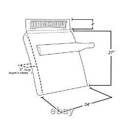 Hogebuilt m1 27 430 stainless steel quarter fender kit pair truck universal new