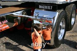 Hogebuilt m1 27 430 stainless steel quarter fender kit pair truck universal new
