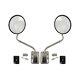 Hood Mirror For Trucks 8 Mirror With 304 Stainless Steel Arm Lh & Rh Fits