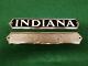 Indiana Truck Acid Etched & Stamped Stainless Steel Hood Plate Set Of 2