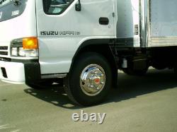 Isuzu Wheel Simulators 16 6 lug cabover import box truck tilt cab FRONT PAIR