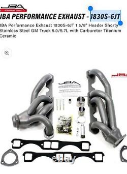 JBA 1830S-6 Shorty Headers 1965-1974 C10 Trucks. Sbc