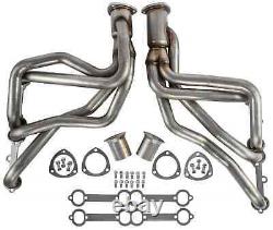 JEGS 300155 Stainless Steel Long Tube Headers for 1973-1991 GM Truck with Small