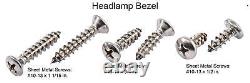 JEGS 79439 Front End Bolt Kit 1960-1966 GM Truck Polished Stainless Steel 137-Pi