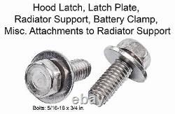 JEGS 79440 Front End Bolt Kit 1967-1972 GM Truck/SUV Polished Stainless Steel 16