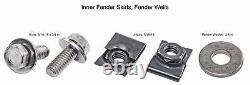 JEGS 79440 Front End Bolt Kit 1967-1972 GM Truck/SUV Polished Stainless Steel 16
