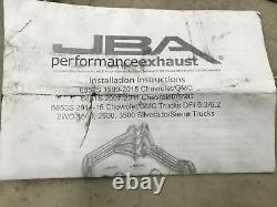 Jba Long Tube Headers 409 Stainless Steel 6851s 2007-13 Gm Truck 5.3/6.0l