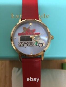 KATE SPADE NEW YORK Taco Truck Watch Preowned Collectors Watch
