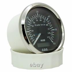 KUS Boat GPS Speedometer 0-60 Knots 110 km/h Marine /Truck Analogue Speed Gauge