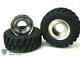 Lesu Stainless Steel Wheel Hubs For 1/15 Scale Rc Loader Truck Car Vehicle Model