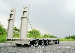 LESU TAMIYA Stainless Steel Metal Trailer Plate for 1/14 Model RC Truck Car