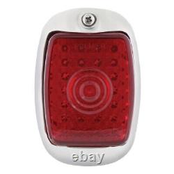 LH & RH Sequential LED Tail Lights Stainless Steel For 1940-53 Chevy / GMC Truck