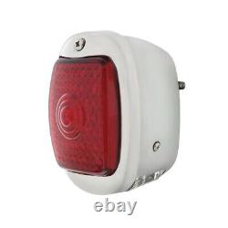 LH & RH Sequential LED Tail Lights Stainless Steel For 1940-53 Chevy / GMC Truck