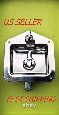 LOT OF 4 T Handle Heavy Duty Lock Stainless Steel Electricity station Truck 215
