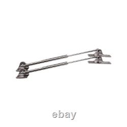 LS Fabrication 4754HSK-SS Hood Strut Kit, 47-54 GMC/Fits Chevy Truck