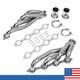 Ls Swap Kit Exhaust Manifold For Chevy Gmc Truck Stainless Steel Clamp-on V-band