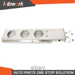 Labwork Mud Flap Hanger 2-1/2 Bolt Spacing 30 Chrome Light Cutouts Semi Trucks