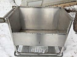 Lakes Imperial 705 Stainless Steel Enclosed Style dish Truck cart used