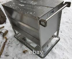 Lakes Imperial 705 Stainless Steel Enclosed Style dish Truck cart used