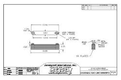 Light Duty Truck 10 plate Stainless Steel Cross flow Radiator Tank Plate