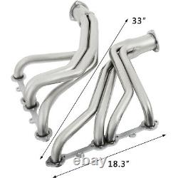 Long Tube Header Exhaust Header 66-95 Fit Chevy/GMC SBC Pickup Truck Blazer