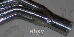Long Tube Stainless Headers 1999-06 Chevy Silverado GM 4.8 5.3 6.0 Y Pipe RETURN