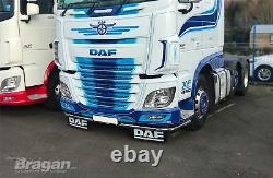 Low Bar + LEDs To Fit DAF XF 106 2013+ Stainless Steel Truck Bumber Accessories