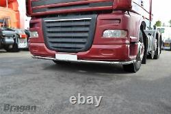 Low Bar + LEDs To Fit DAF XF 106 2013+ Stainless Steel Truck Bumber Accessories