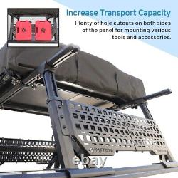 MOLLE PANEL (1 pc) Stainless Steel for Truck Bed Rack Gear Organization off-road